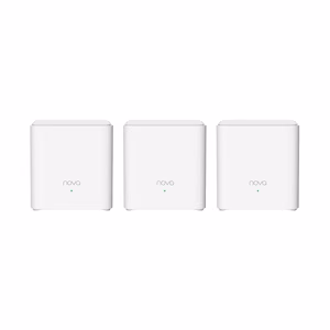 Tenda MX3 3-pack – dviejų dažnių 802.11ax Wi-Fi 6 Mesh sistema, 3 įrenginiai, balta
