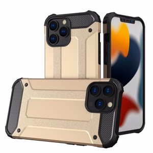 Dėklas "Hybrid Armor Case" skirtas Apple iPhone 13 Pro auksinis