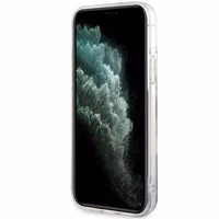 Karl Lagerfeld KLHCP12MLNHCCS iPhone 12/12 Pro 6.1" sidabrinis/sidabrinis kietas dėklas Blizgantis Choupette Galva