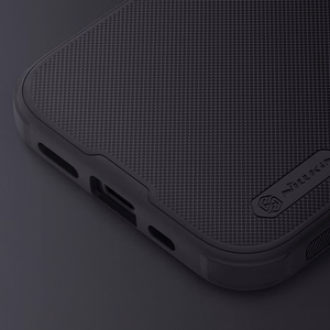 Dėklas Nillkin Super Frosted Shield Pro Apple iPhone 15 Plus mėlynas