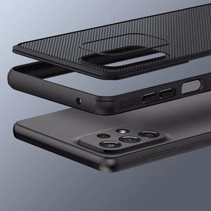 Nillkin Super Frosted Shield Pro patvarus dėklas Samsung Galaxy A73 žalias