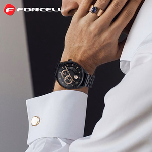 FORCELL F-DESIGN FS06 dirželis SAMSUNG Watch 20 mm juodas