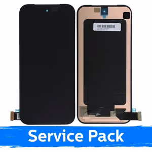 Ekranas skirtas Google Pixel 9 Pro Fold (OUTER) juodas (Service Pack)
