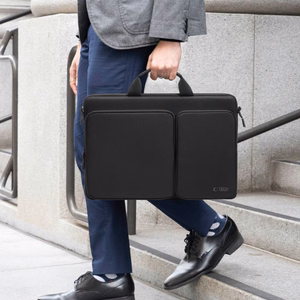 Tech-Protect Defender krepšys 17" nešiojamam kompiuteriui - juodas
