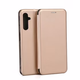 Beline Knygutės tipo dėklas Samsung A25 5G A256 auksinis