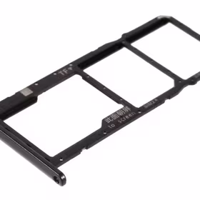 SIM kortelės laikiklis Huawei Y7 2019 Midnight Black ORG
