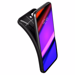Spigen Rugged Armor dėklas telefonui Samsung Galaxy S22 - Matinis juodas