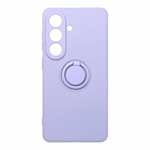 SILIKONO ŽIEDAS dėklas SAMSUNG S26 violetinės spalvos