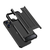 iPhone 15 Pro Max Hybrid Armor dėklas - mėlynas