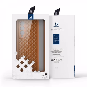 Dėklas Dux Ducis "Venice" skirtas Samsung F936 Z Fold4 rudas