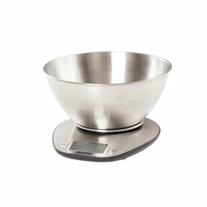 Mesko virtuvinės svarstyklės MS 3152, maksimalus svoris (talpa) 5 kg, padalos vertė 1 g, ekrano tipas LCD, nerūdijantis plienas
