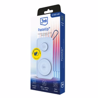 3mk PastelUp 10000mAh 22.5W USB 1A1C Išorinė baterija (f) - mėlyna