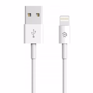 Devia кабель Smart EC080 USB - Lightning 1,0 m 2,1A белый