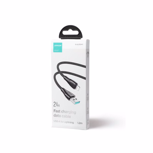 Joyroom Surpass Series A11 USB-A / Lightning 2.4A кабель 1.2 m - чёрный