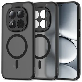 "Tech-Protect MagMat MagSafe" dėklas "Xiaomi Redmi Note 15 Pro 5G" - juodas