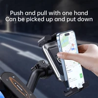 Blavec dviračio laikiklis BV-02 Velo vairui (BV02-HSB) sidabrinis-juodas