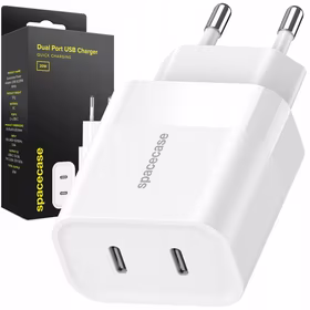 Spacecase USB įkroviklis Charger 20W SC011W baltas