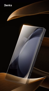 "Benks" grūdintas stiklas "Warrior HD", skirtas "Samsung Galaxy Z Fold 6", juodos spalvos