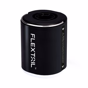 Flextail Tiny Pump 2X nešiojamas siurblys „3 viename“ (juodas)