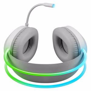 Defender Eclipse RGB ausinės baltos