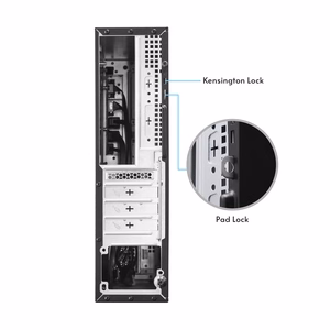 Chieftec DT-10B-300 kompiuterio korpusas Small Form Factor (SFF) Juoda 300 W