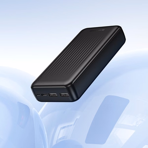 Borofone Išorinė baterija 20000mAh BJ78A Clever - 2xUSB - juoda