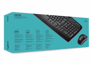 Logitech belaidis rinkinys MK330