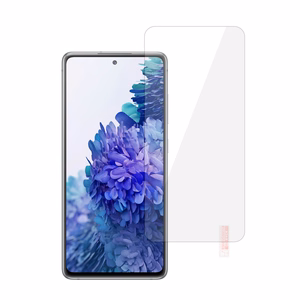 Закалённое стекло оранжевое для Samsung Galaxy S20 FE/Lite
