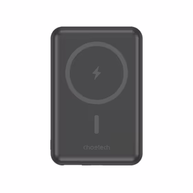 Belaidė magnetinė išorinė baterija Choetech B662 MagSafe 5000mAh (juoda)