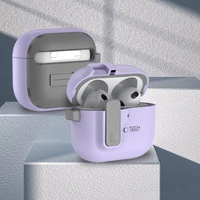 Tech-Protect Slim Hook dėklas AirPods 4 - violetinis