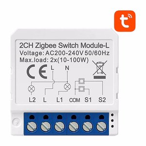 Išmanusis jungiklio modulis ZigBee Avatto LZWSM16-W2 Nr.