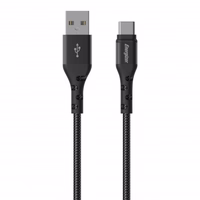 Energizer Ultimate - USB-A to USB-C connecting laidas 2m (juodas)