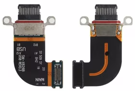 Lanksčioji jungtis Samsung X520/X526 Tab S10 FE 10.9 2025/X620/X626 Tab S10 FE+ 2025 su įkrovimo kontaktu originali (service pack)