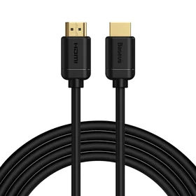 Baseus HDMI 2.0 kabelis 4K 60 Hz 3D HDR 18 Gbps 3 m juodas (CAKGQ-C01)