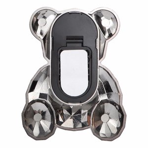 Lipnus telefono stovas BEAR - juodas