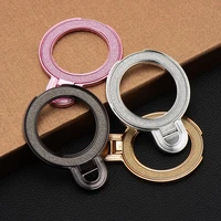 Telefono stovas CIRCLE GLITTER – lipnus – auksinis