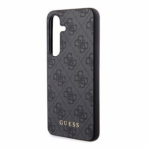 GUESS case for SAMSUNG A35 GUOHCSA35G4GFGR (PU 4G Classic Metal Logo) black