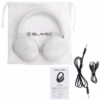 Blavec Ant ausų Bluetooth Ausinės BO-13 Bass Aceonix ANC (BO13-W) baltos