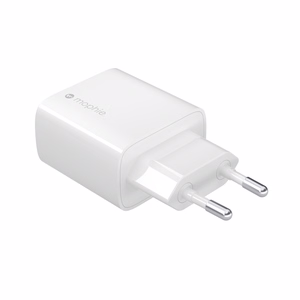 mophie Wall Adapter USB-C 30W GaN EU, baltas