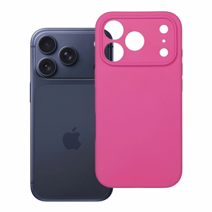 Dėklas telefonui silikoninis 2mm IPHONE 17 Pro rožinis