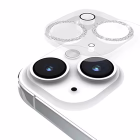 dėklas-Mate Sparkle Lens Protector - apsauginis Glass iPhone 15 / iPhone 15 Plus Camera (Twinkle)