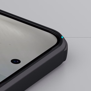 "Nillkin Super Frosted Shield Pro" magnetinis dėklas "Google Pixel 10/10 Pro", suderinamas su "MagSafe" - juodas