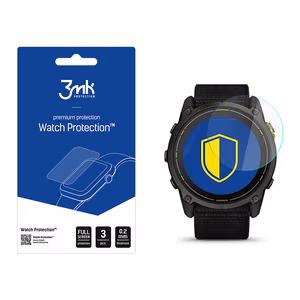 Hibridinis stiklas 3mk laikrodžio apsauga FlexibleGlass Garmin Enduro 3