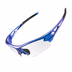 Rockbros 10069 UV400 dviračių akiniai - mėlyni