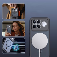 "Tech-Protect MagMat MagSafe" dėklas, skirtas "Xiaomi Poco F8 Ultra" - juodas