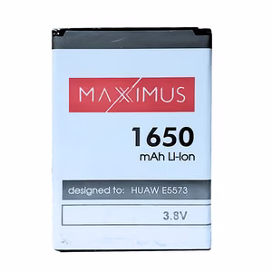 Аккумулятор MAXXIMUS HUAWEI E5573 LTE 4G 1650mAh для модема HB434666RBC
