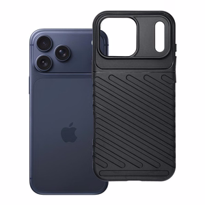 THUNDER Dėklas telefonui IPHONE 17 Pro Max juodas