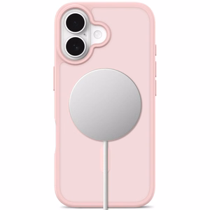 Tech-Protect BasicMag MagSafe dėklas, skirtas iPhone 17 – matinis rožinis