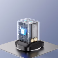 Joyroom JR-TCG17 45W 2 x USB-C sieninis įkroviklis (JK kištukas) - juodas