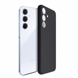 3mk silikoninis dėklas telefonui Samsung Galaxy A55 5G - juodas